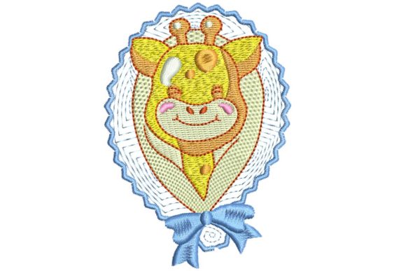 Baby Giraffe Blue Embroidery Review
