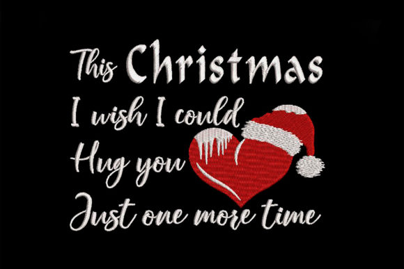 Christmas Remembrance Quote Embroidery Review