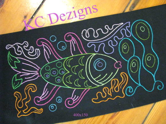 Colourline Fish Embroidery Design Review