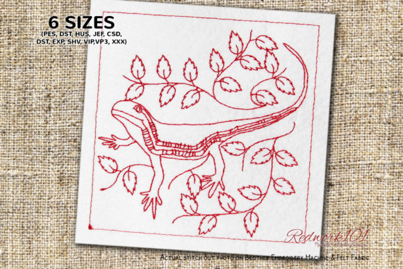 Hylonomus Embroidery Review