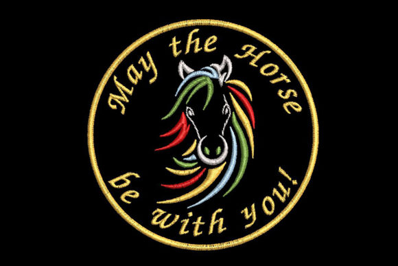 May the HORSE Be with You Embroidery Review