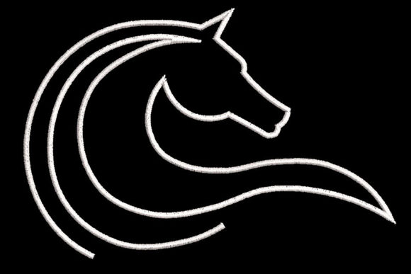 Minimalistic One Line Horse Embroidery Review