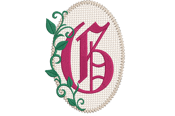 Olde English Monogram Letter G Review for Sweatshirt Embroidery