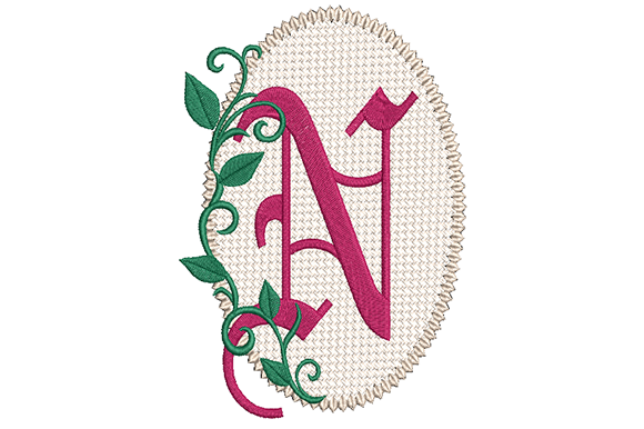 Olde English Monogram Letter N Review