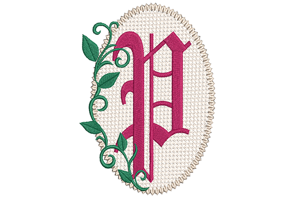 Olde English Monogram Letter P Review for Apparel Design