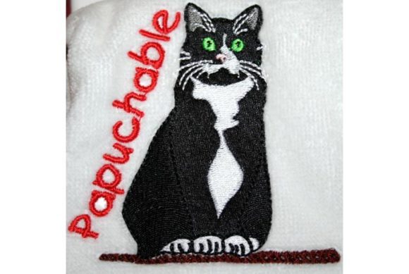Papuchable Kitty Embroidery Review