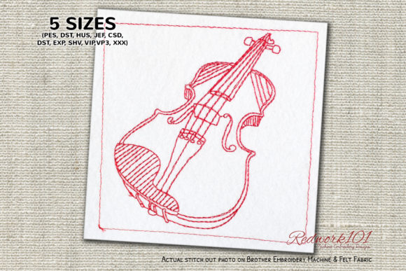 Stentor Redwork Embroidery Design Review